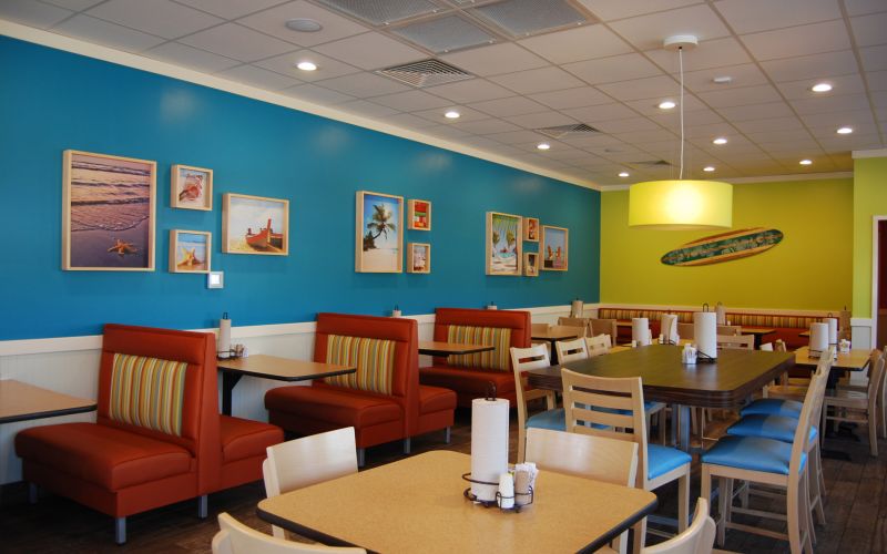 Captain D's interior dining Olive Branch, MS