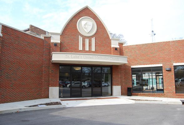 St. Luke's UMC Hospitality Hall Exterior Memphis, TN