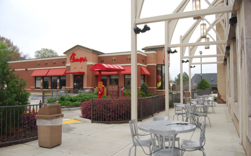 Chick-Fil-A & Cumberland Presbyterian Church, Union Ave. Memphis TN